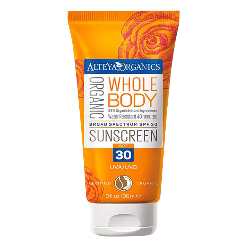 Kem Chống Nắng Hữu Cơ Toàn Thân - Alteya Organic Sunscreen Whole Body SPF 30 (90ml)