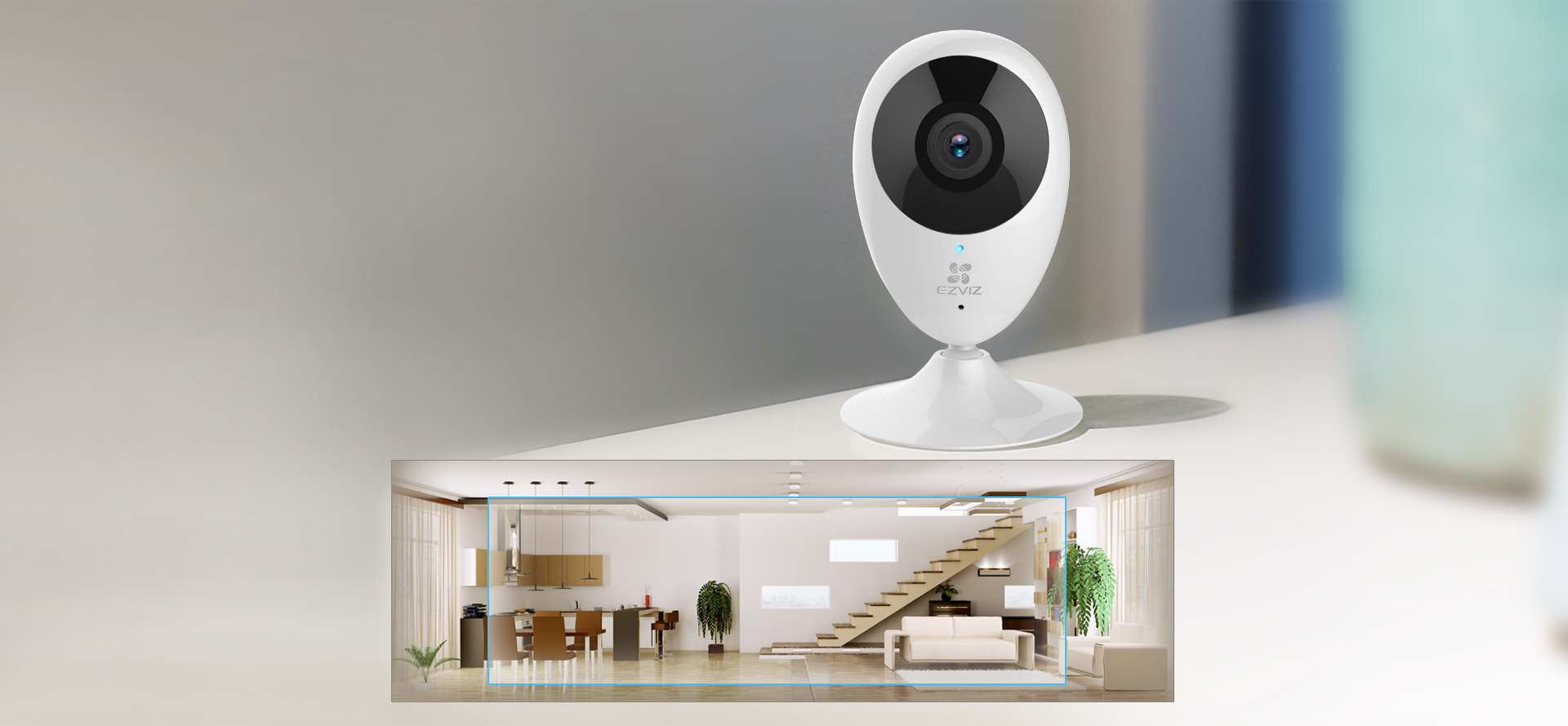 Camera IP Wifi Ezviz CS-CV206 ( C2C 1M ) - đàm thoại 2 chiều - hàng nhập khẩu