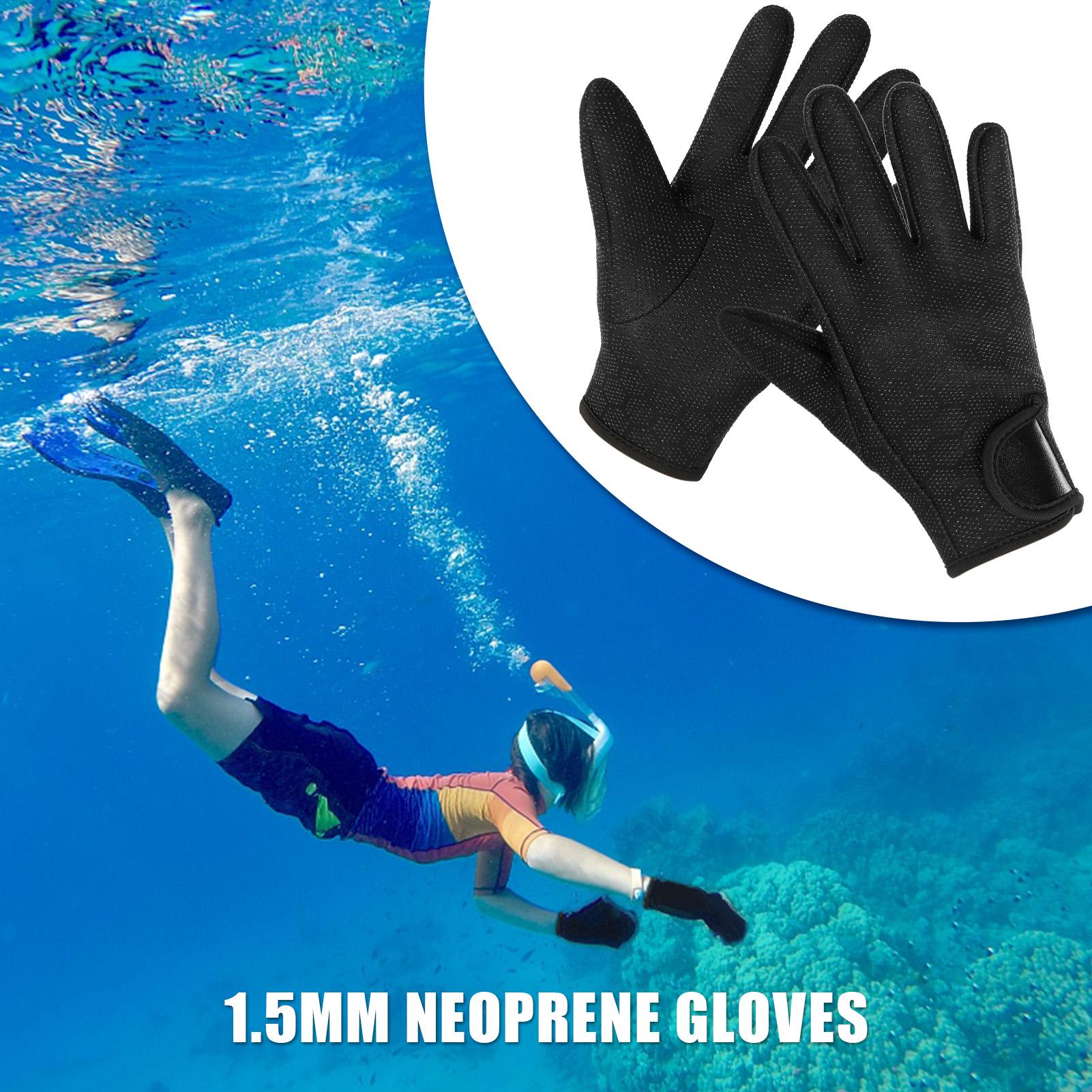 Găng Tay Lặn Bằng Cao Su Tổng Hợp 1,5Mm Chống Trượt Cho Nam Và Nữ