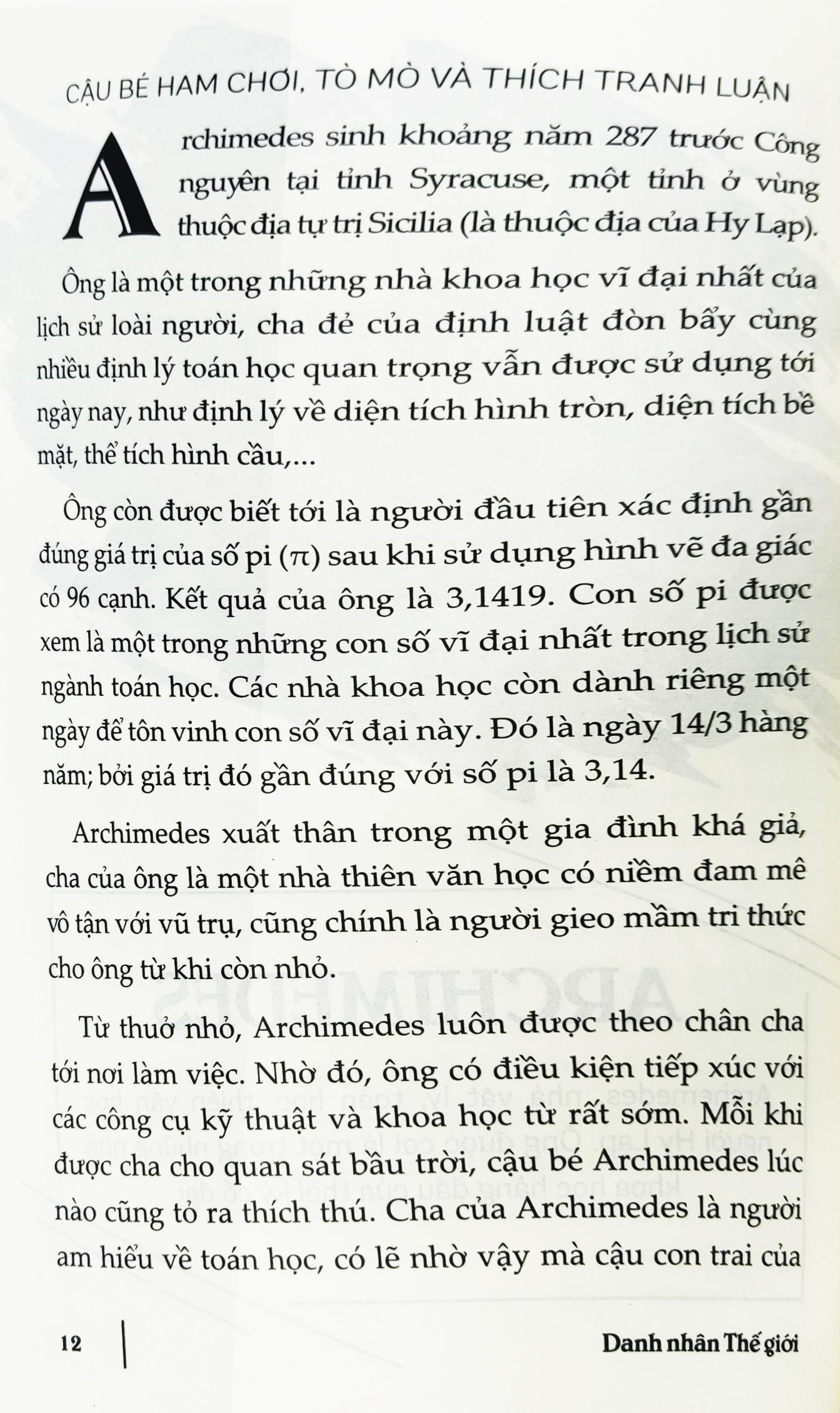 Danh Nhân Thế Giới (Tái Bản 2023)