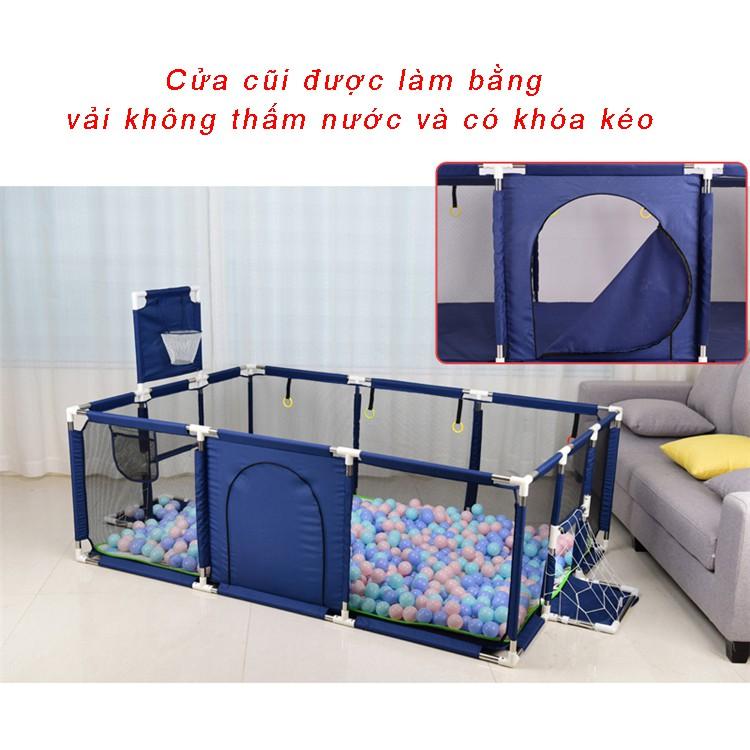 Quây Cũi Kiêm Nhà Bóng Cho Bé Cao Cấp Đa Năng - Mẫu Mới Nhất