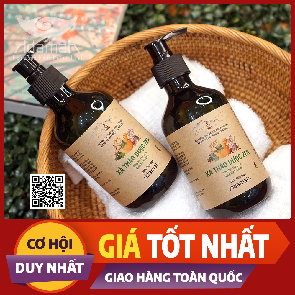 Combo Gội - Xả Thảo dược Zen