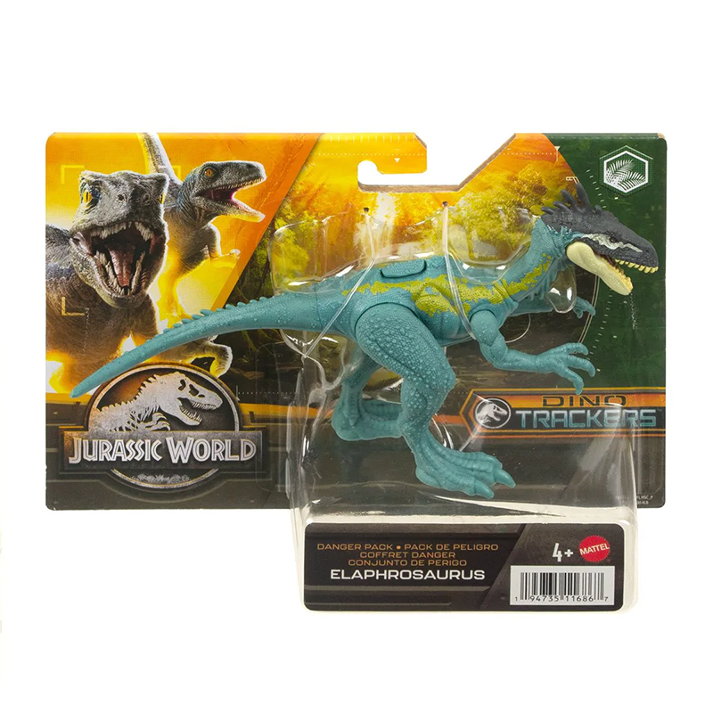 Đồ Chơi JURASSIC WORLD MATTEL  Khủng Long Elaphrosaurus  6 Inch Có Khớp Linh Hoạt HLN59/HLN49