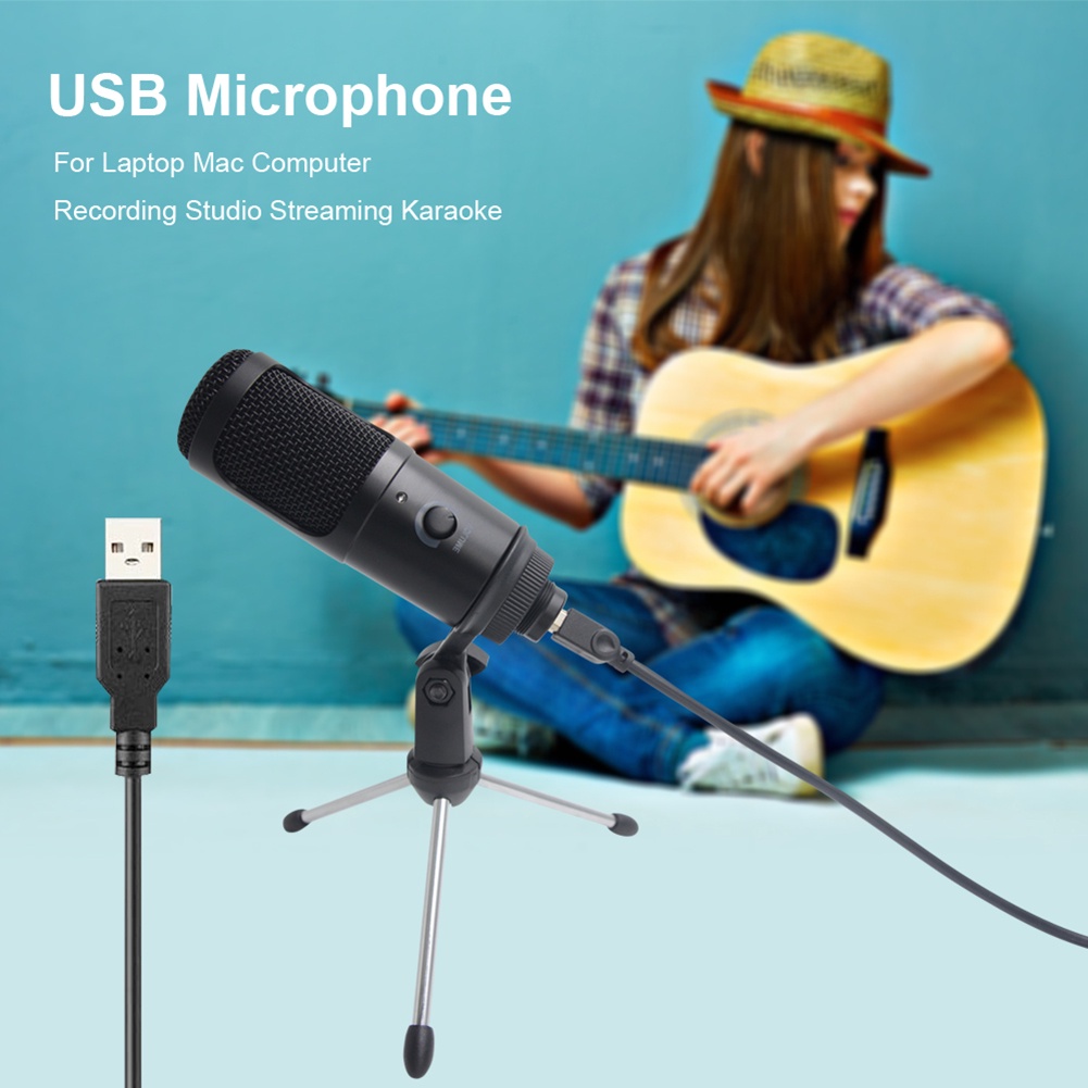 Micro - Mic Thu Âm Khoảng Cách Xa Rõ Và Trong CV Chất Lượng Cao chống ồn, livestream, Hát Karaoke, quay video, ghi âm, Vlog, Chơi game, Học Online trò chuyện qua Zoom Tương thích máy tính để bàn, Laptop, MAC - Hàng chính hãng