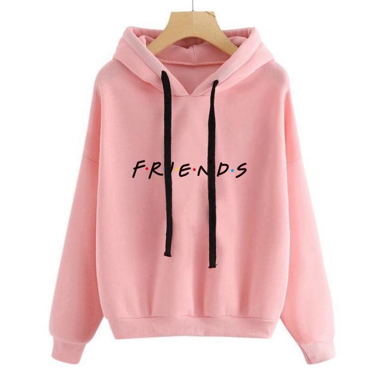 Áo Hoodie nỉ chui đầu chữ F.R.I.E.N.D.S