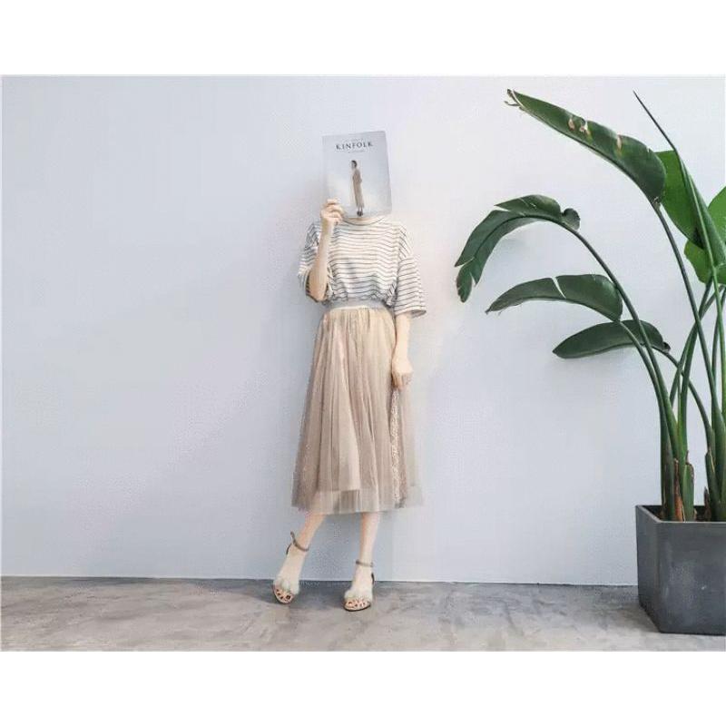 Giày búp bê nữ quả bông mịn chất đẹp êm chân