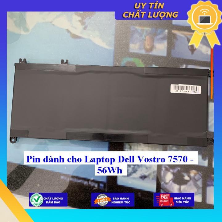 Pin dùng cho Laptop Dell Vostro 7570 - 56Wh - Hàng Nhập Khẩu New Seal