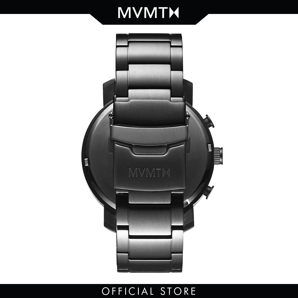 Đồng hồ Nam MVMT dây thép không gỉ 45mm - Chrono D-MC01-GU