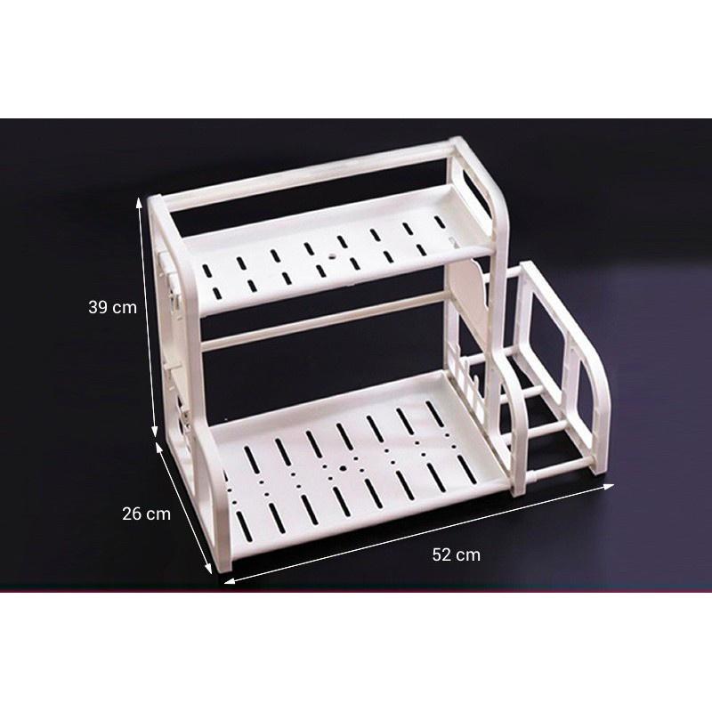 KỆ ĐỂ GIA VỊ NHÀ BẾP 2 TẦNG ĐA NĂNG - LOẠI CAO CẤP