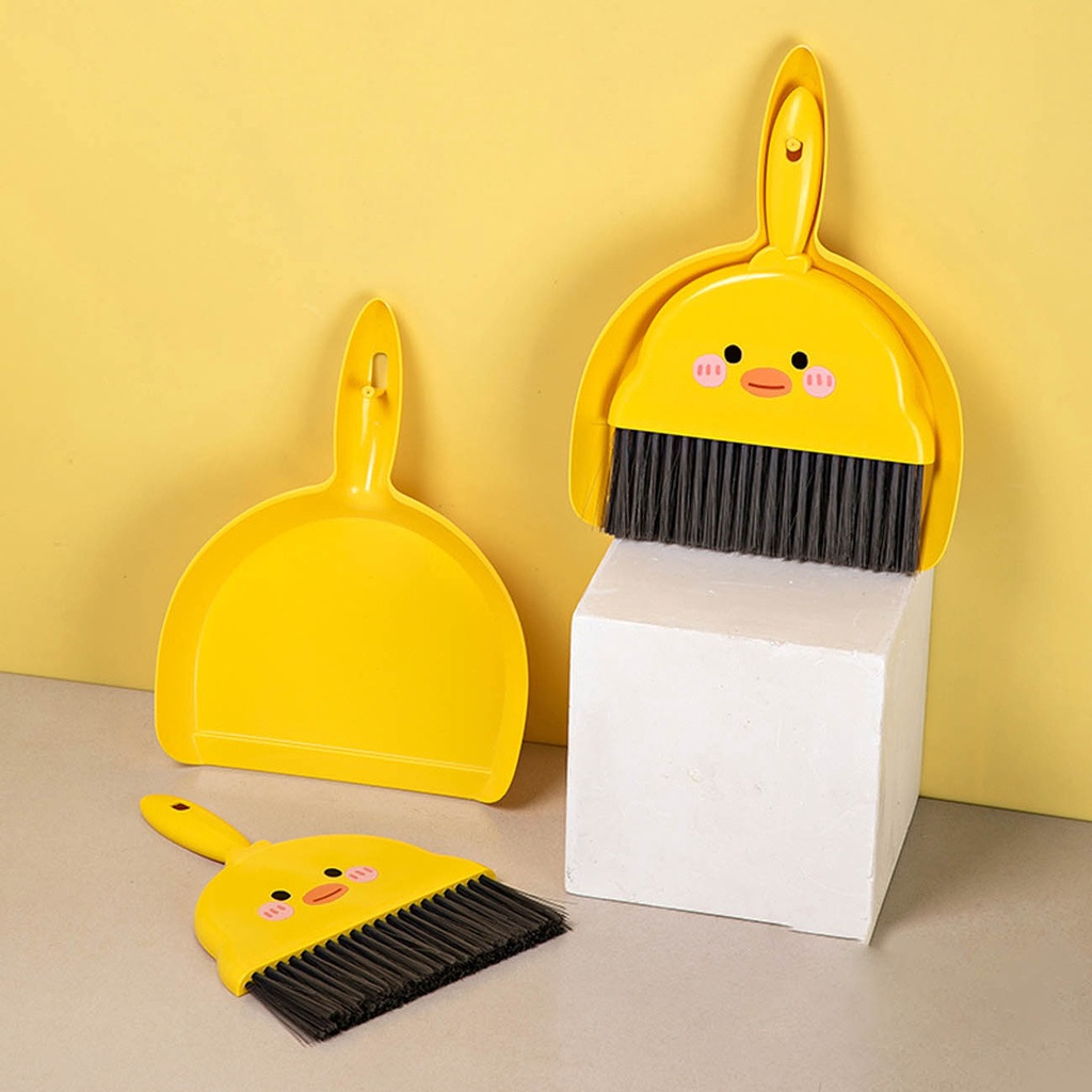Chổi mini quét bụi bàn thờ đa năng kèm ky hốt rác , dễ dàng vệ sinh