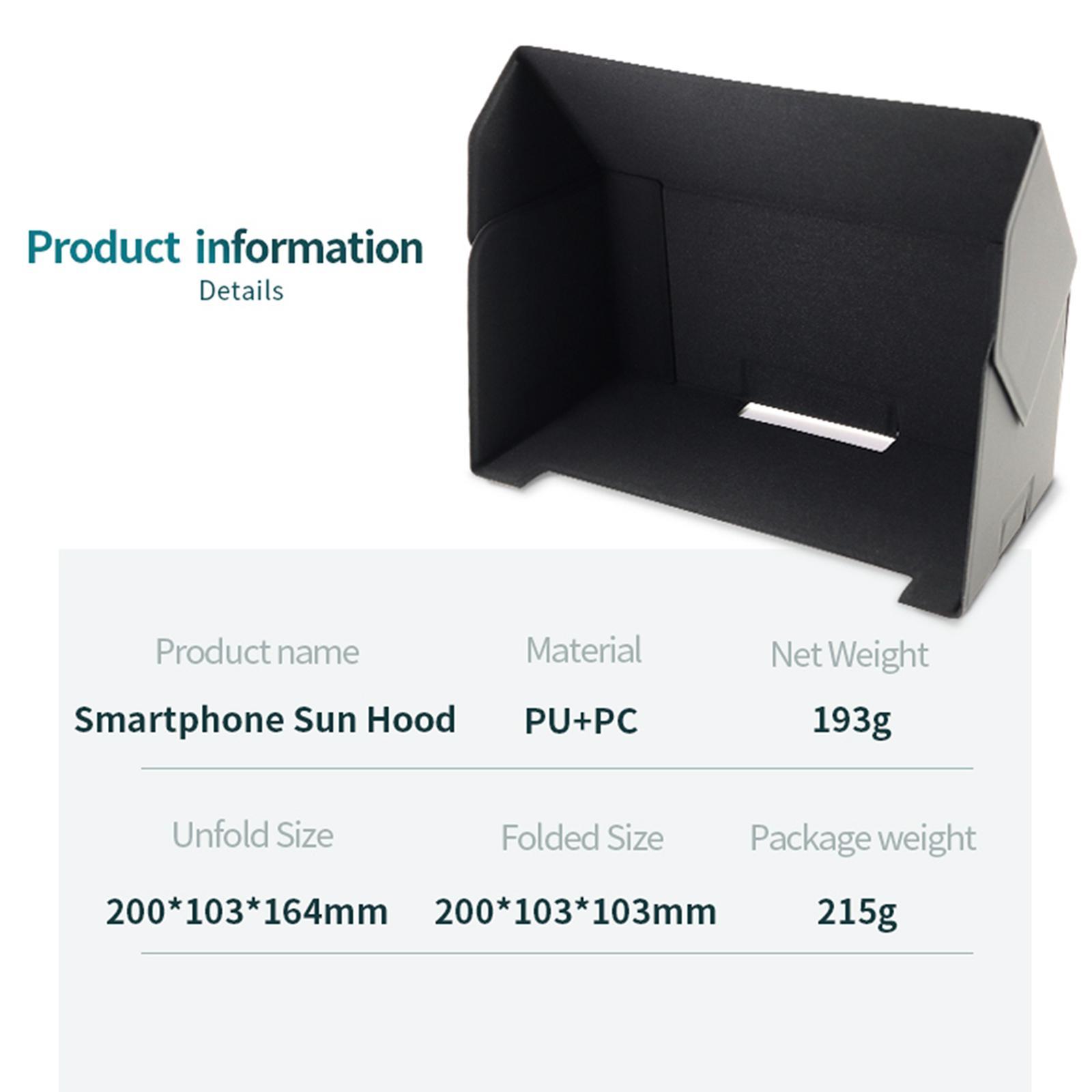 Foldable Sun Protection for Mini 3 Pro Drone Remote Controller