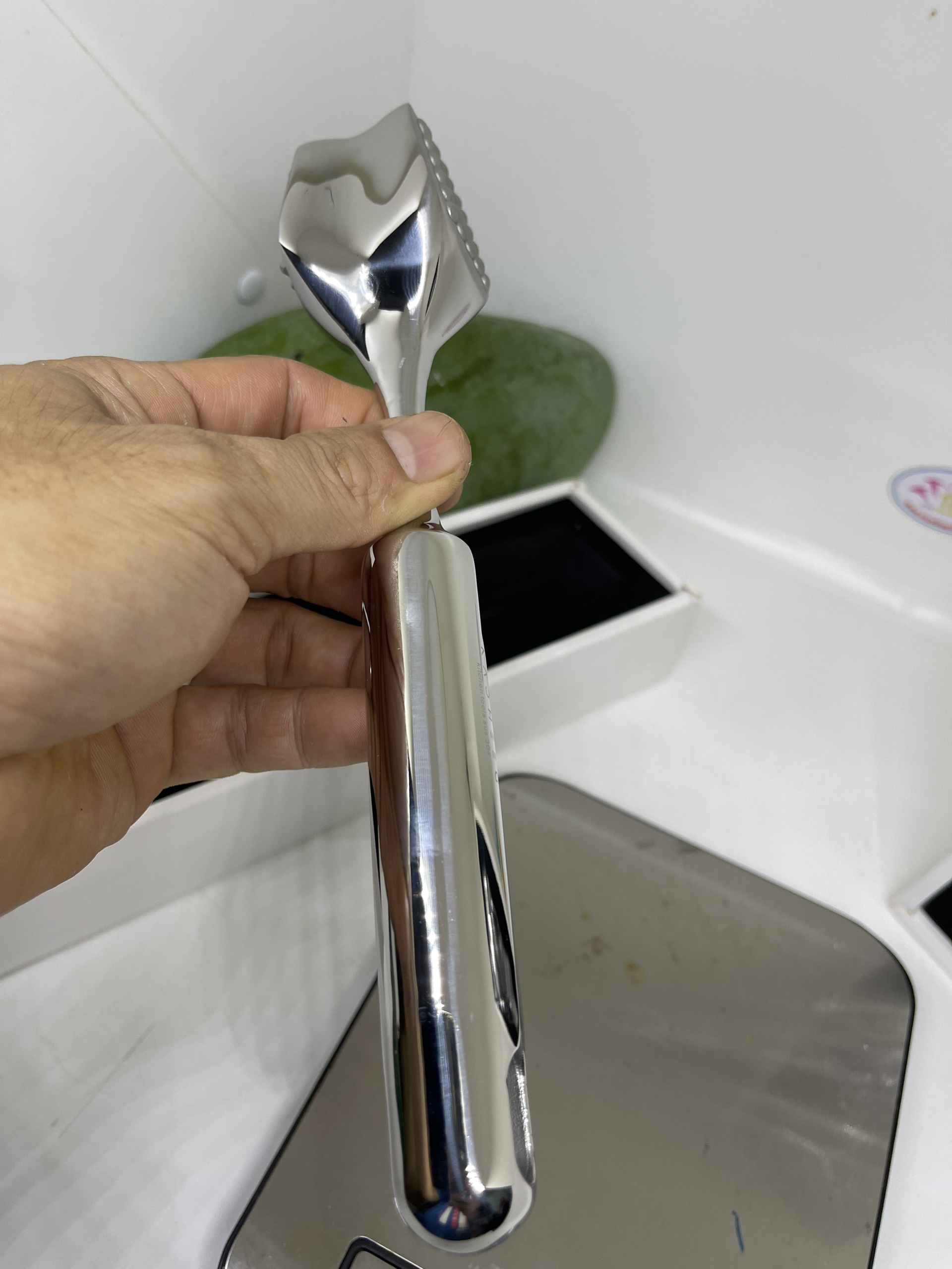 Búa dần, đập thịt inox 304 cao cấp Kacheeg Đức 2 đầu đa năng, đập gia vị cá mực khô