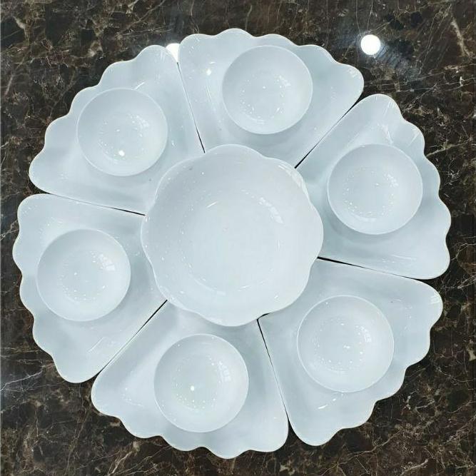 Bộ bát đĩa mặt trời hàng bát tràng cao cấp 13 món