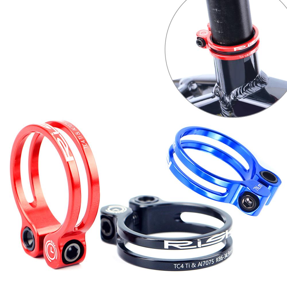 Kẹp an toàn cho yên xe đạp leo núi, bằng hợp kim nhôm trụ 31.8/34.9mm