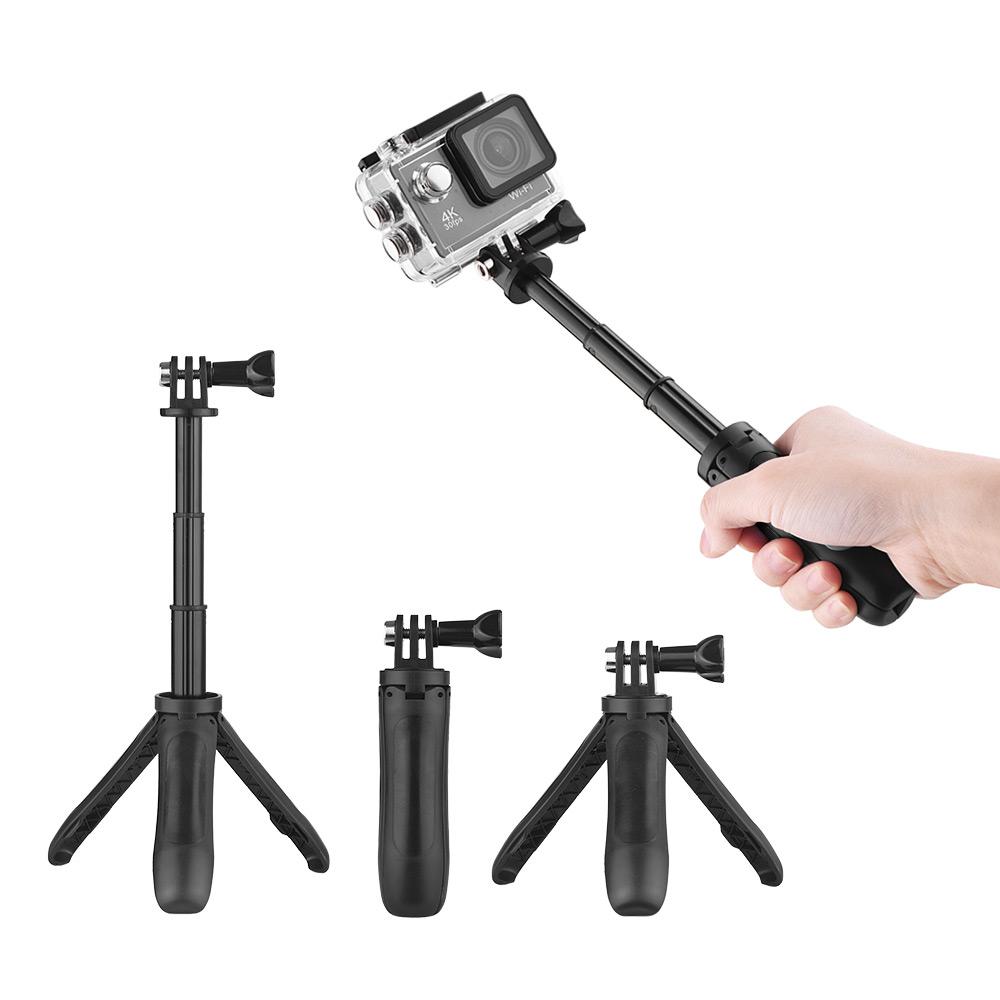 Chân đế chụp ảnh tự sướng mở rộng mini cho GoPro Hero 3/5/4/3 + 3 cho Yi Lite / 4k / 4k + cho SJCAM / Andoer / AKASO - Trắng