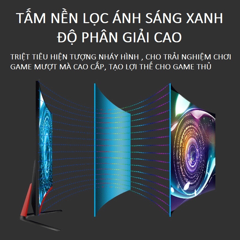 Màn Hình Máy Tính Cong 32 inch IPS 2K (2560 x 1440) 75Hz Tràn Viền Siêu Mỏng Gaming  - Hàng nhập khẩu