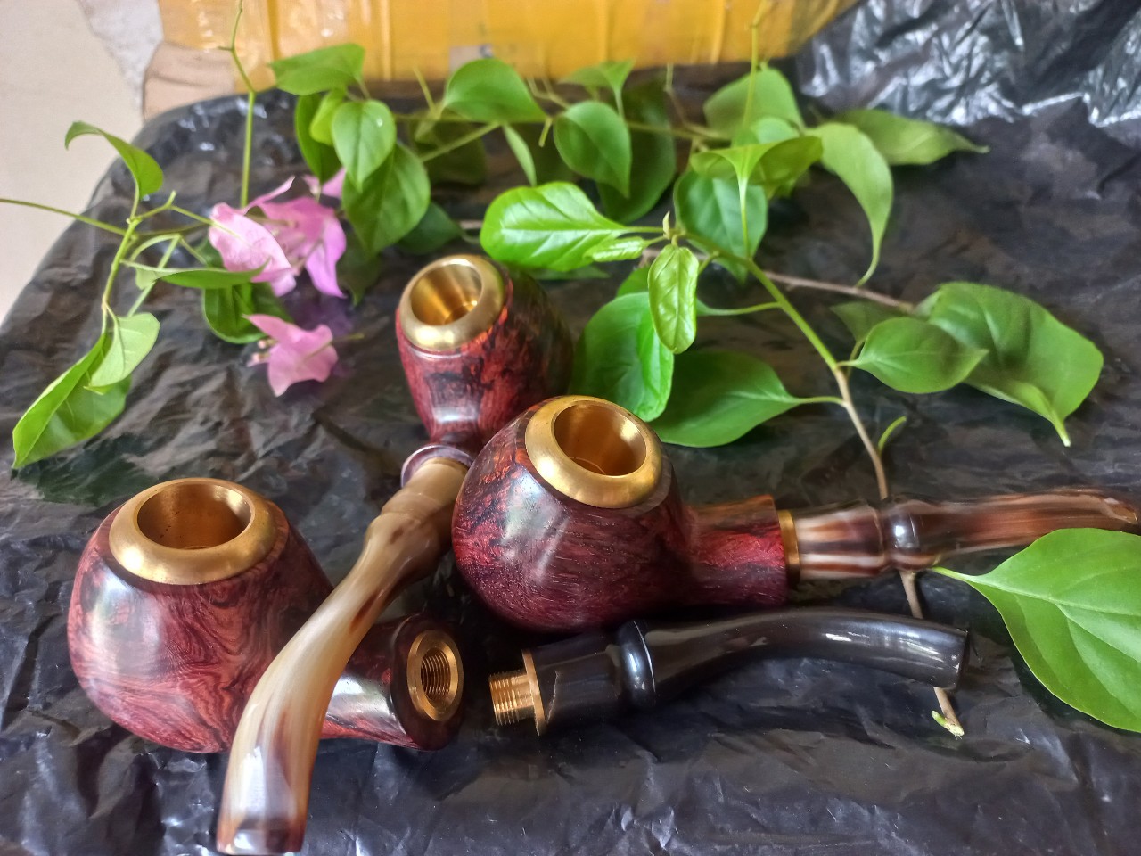 Tẩu sì gà phong cách lịch mãn đẳng cấp bằng gỗ cẩm lông chuột