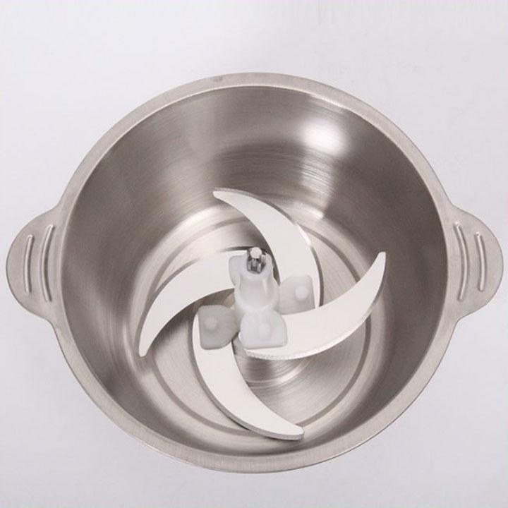 Máy xay thịt, cá và các loại nguyên liệu thực phẩm mềm - bạc-nút bấm trắng - Hàng Chất Lượng