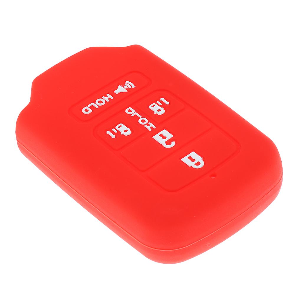 Car 6 Buttons Silicone Key  Fob  Case For