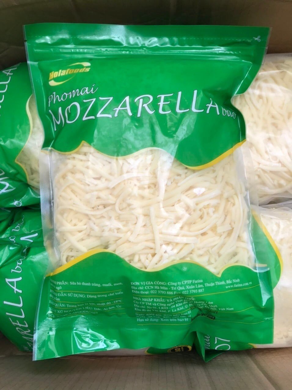 - PHOMAI MOZZARELLA BÀO SỢI - TÚI 1KG
