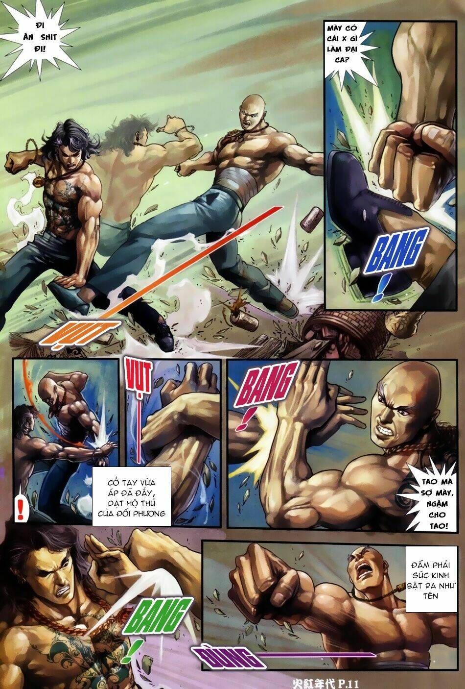 hỏa hồng niên đại hắc cốt đường chapter 42 10