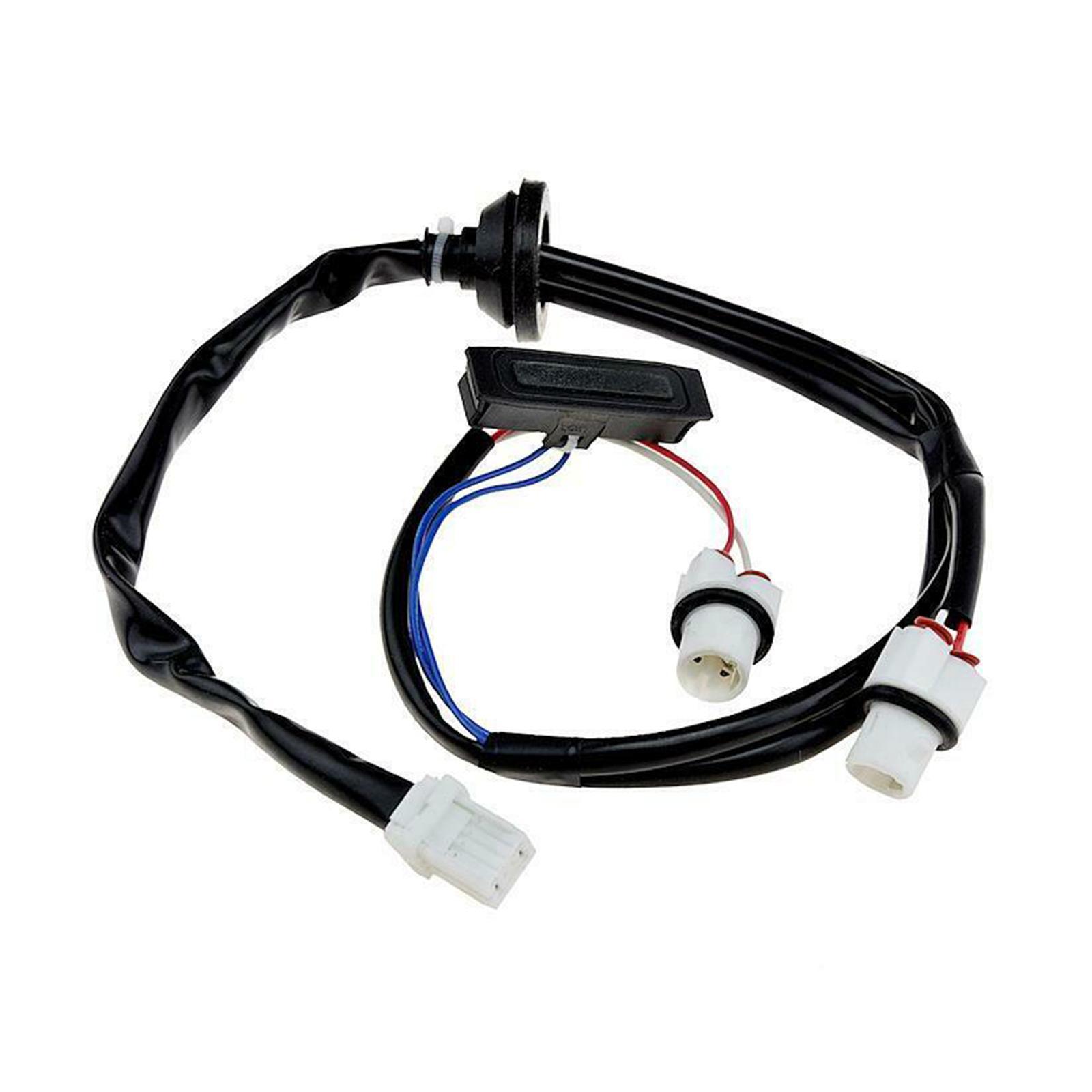 Car Rear Trunk Tailgate Button Switch Fit for   T31 2007 Black