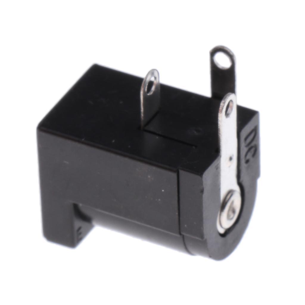50x DC Socket  DC-005 Power Socket 5.5mm*2.5mm 3PIN PCB Mount Connector