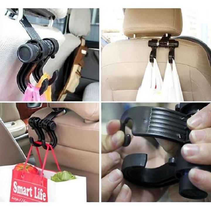MÓC TREO ĐỒ SAU GHẾ XE HƠI
