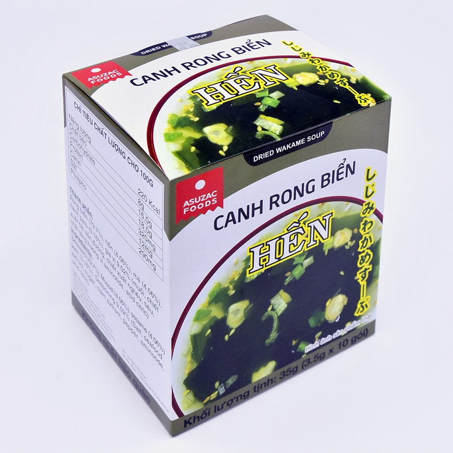 Canh rong biển Hến Asuzac