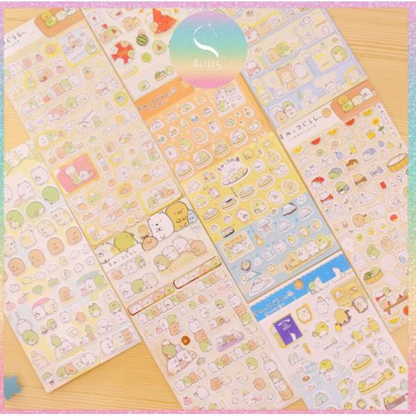 Sticker cute nhiều hình động vật dễ thương