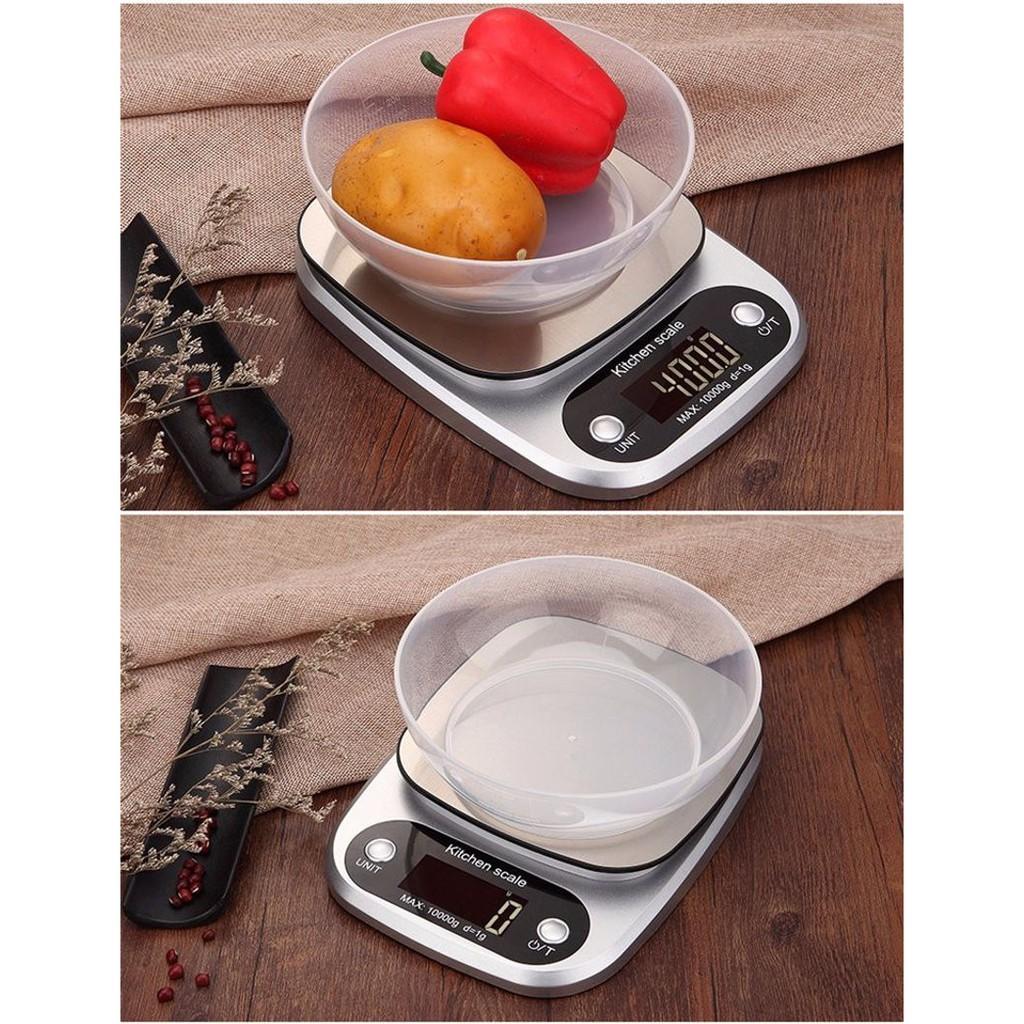 Cân chuẩn 3kg-Cân tiểu ly điện tử nhà bếp Ebalance Kitchen Scale 0.1g max 3kg, cân thực phẩm, cân nhà bếp.