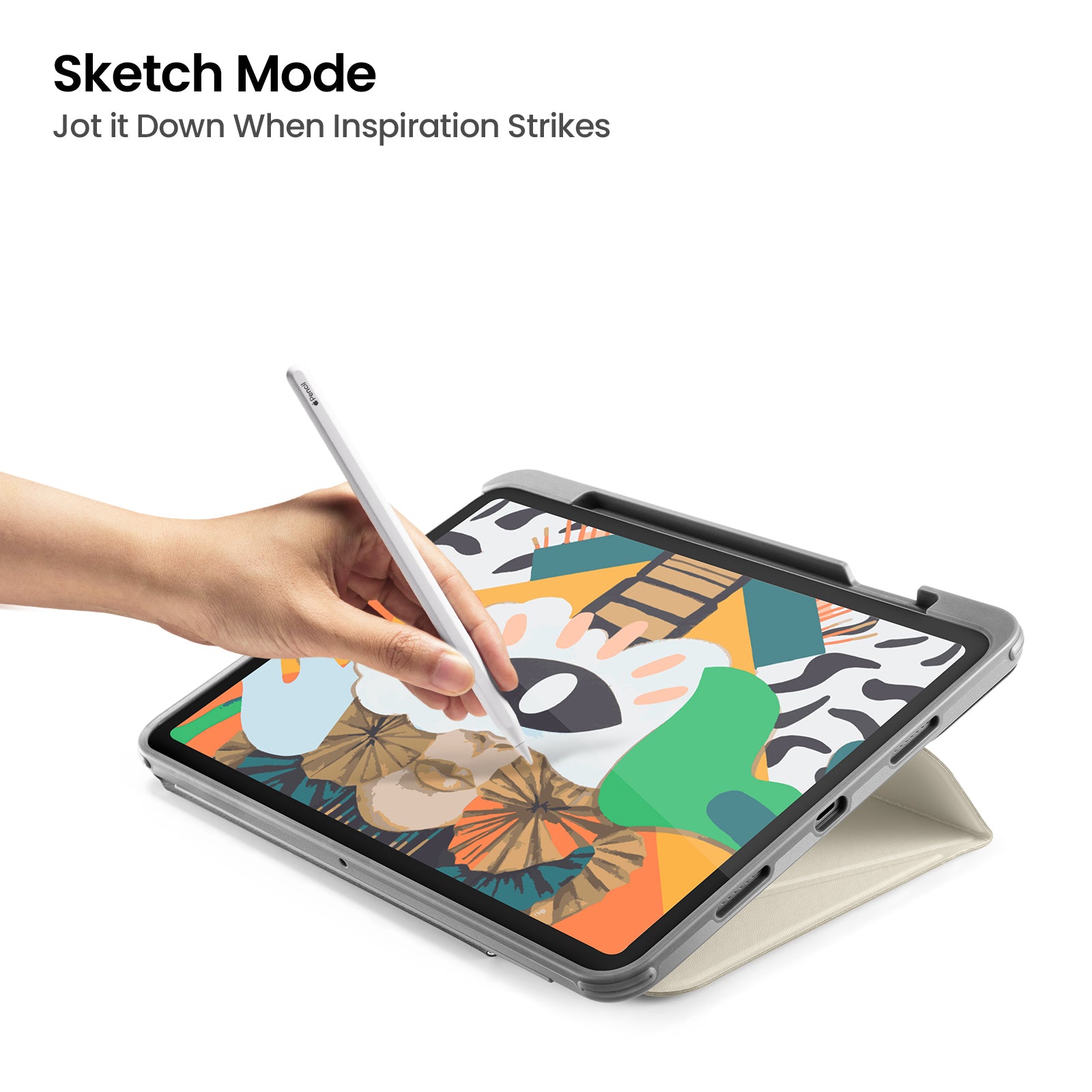 Bao Da Tomtoc dành cho iPad Pro 11" M2/M1/2020 Vertical Case - Hàng Chính Hãng