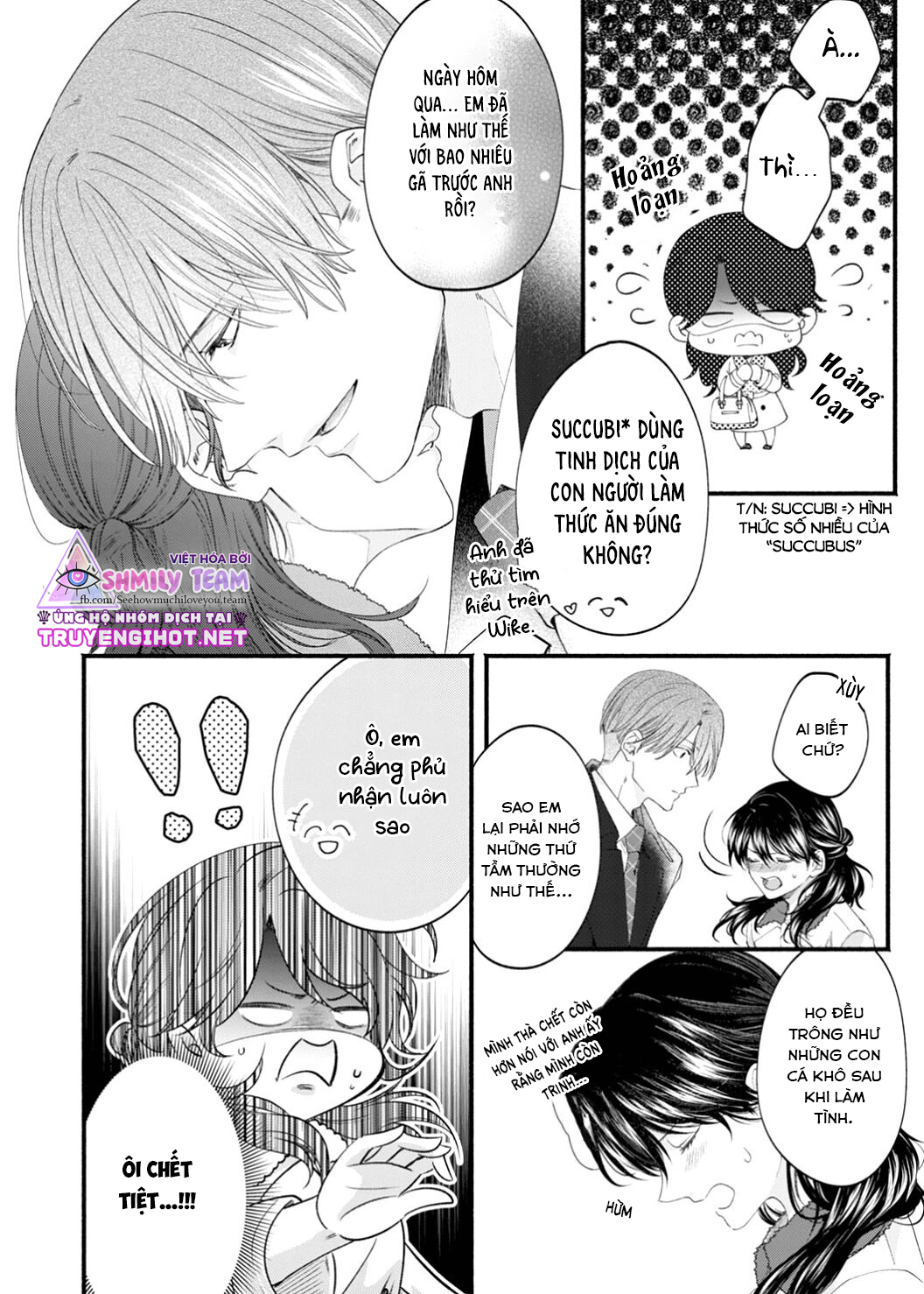 dù là một succubus, ấy vậy mà ta lại bị một con người làm đến oà khóc chapter 1 33