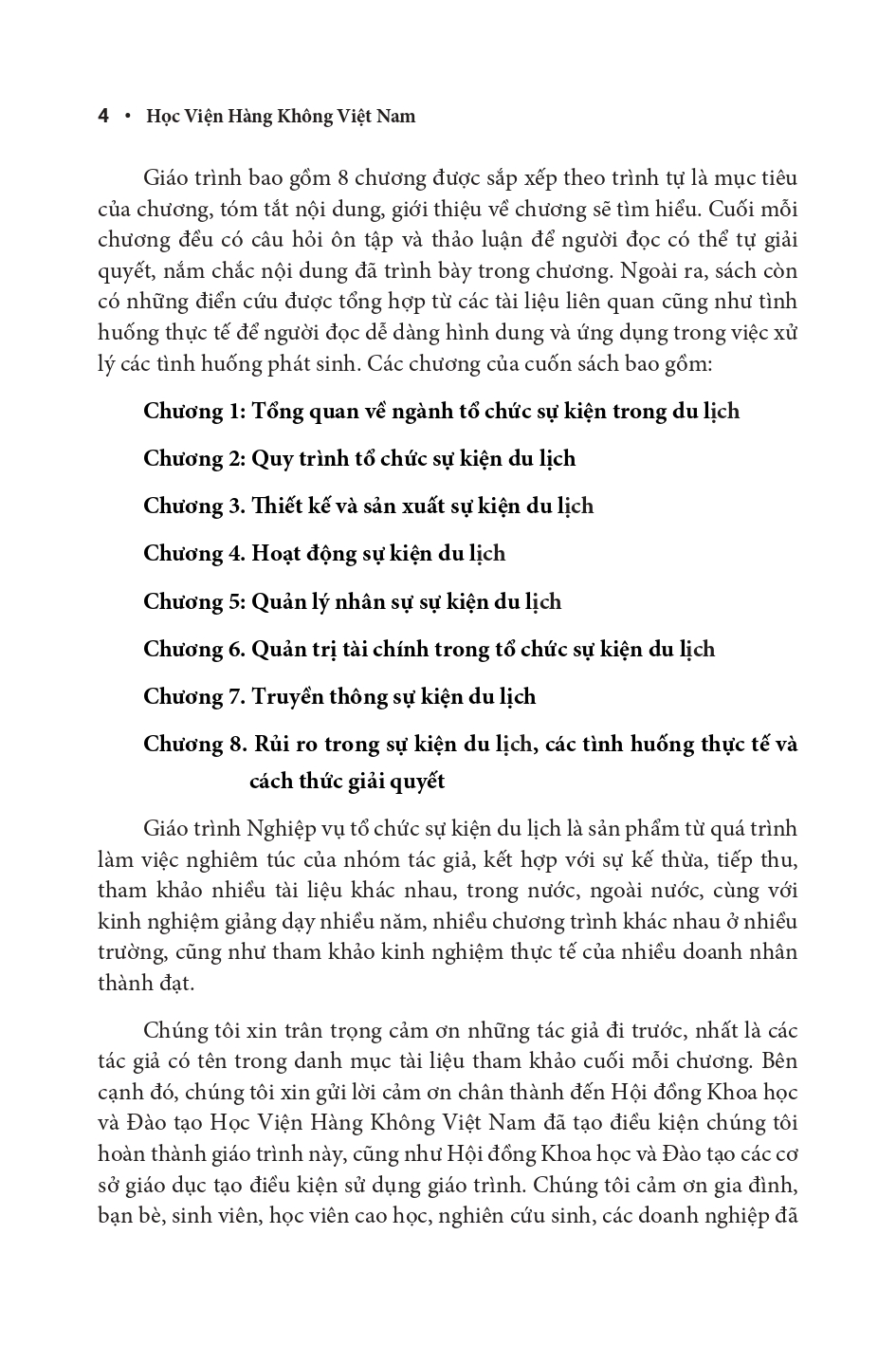 Giáo Trình Nghiệp Vụ Tổ Chức Sự Kiện Trong Du Lịch