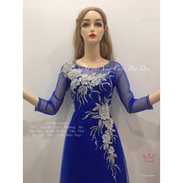 Áo dài mẹ tiệc trung niên