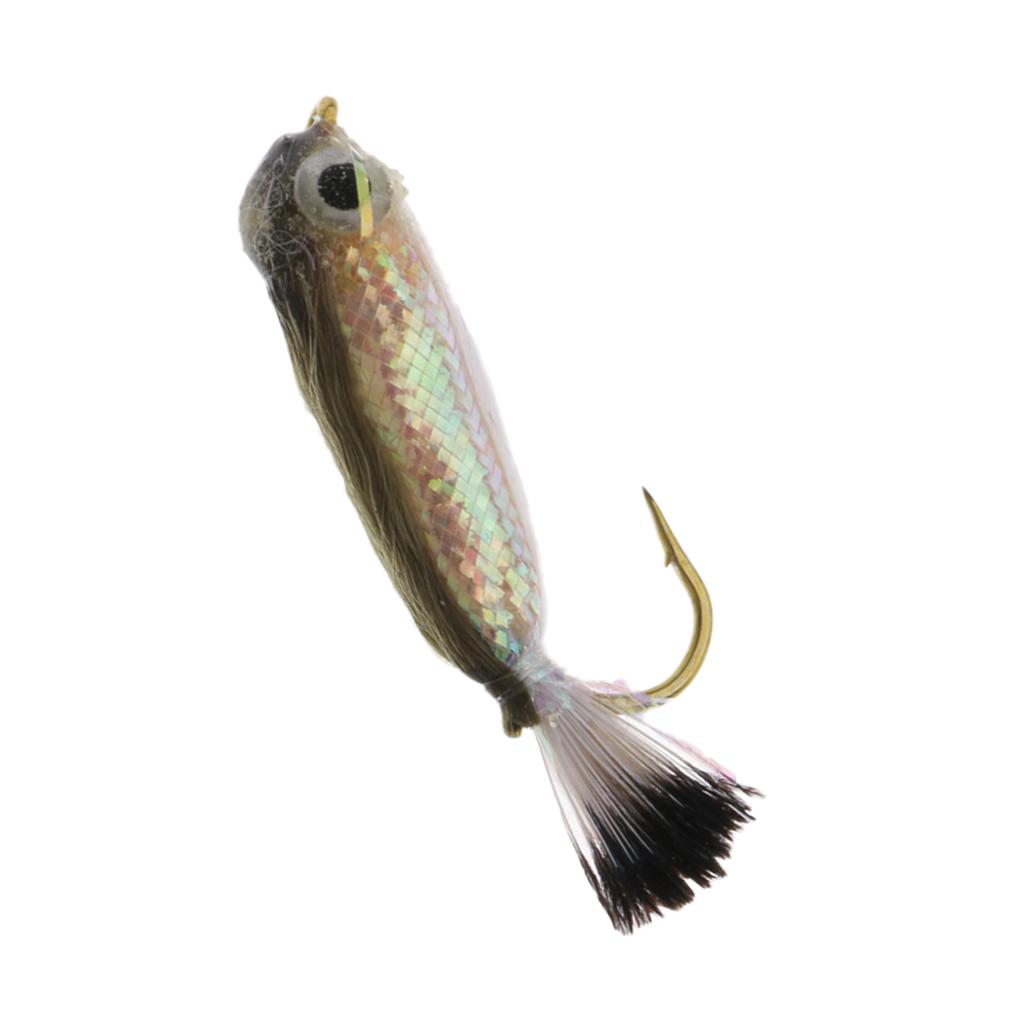 Fly Fishing Flies Hand-tied Wet Sinking Flies Hooks for Bass Salmon Carp
