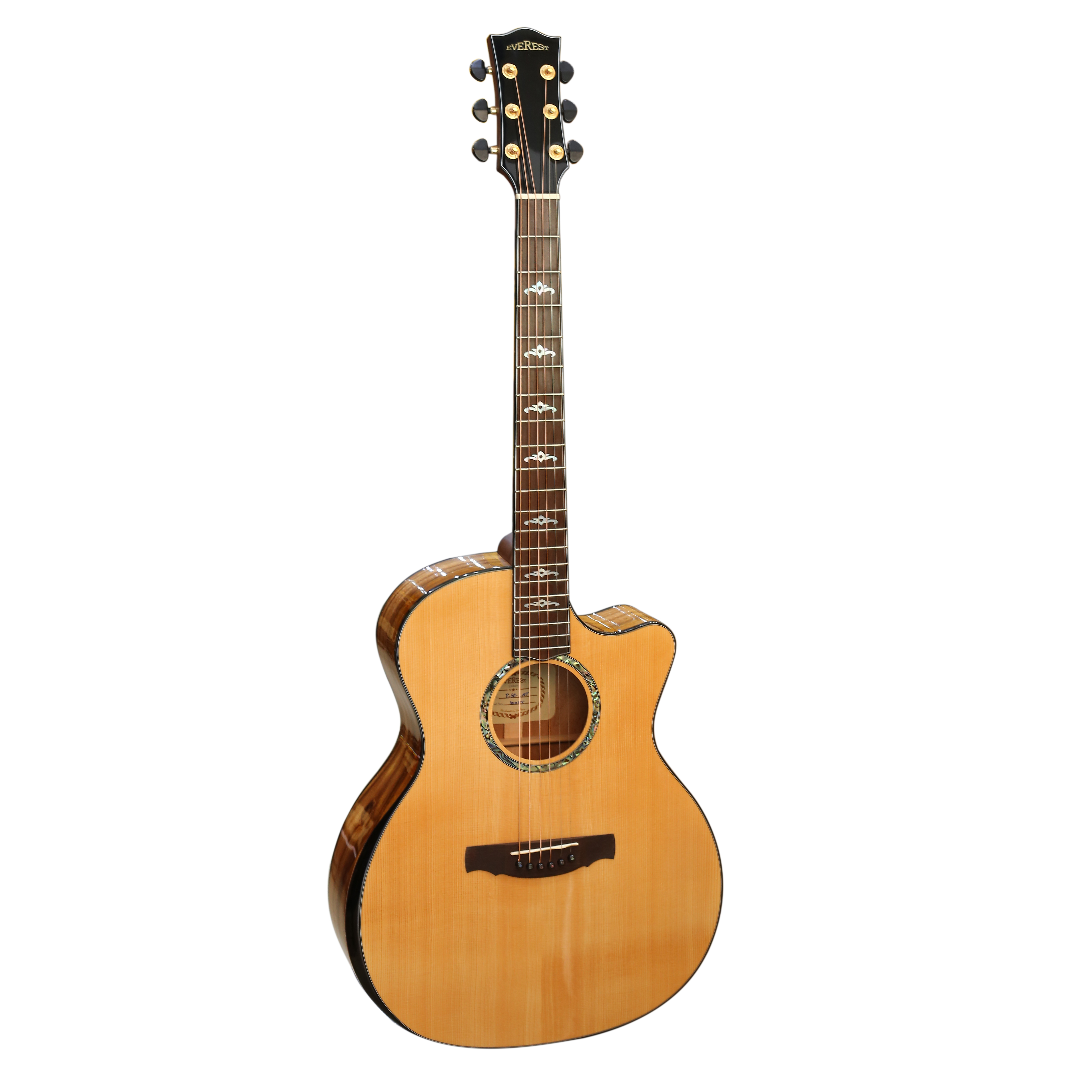 Đàn Guitar Acoustic E60LMT (Full solid) - Gỗ Nguyên Tấm
