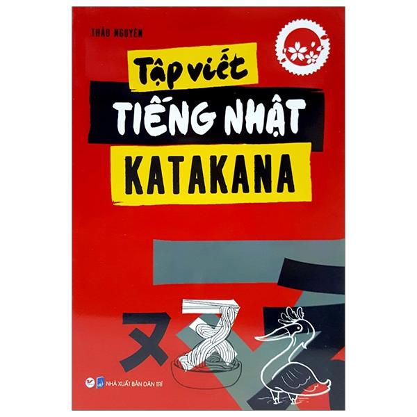 Tập viết tiếng Nhật Katakana - Bản Quyền