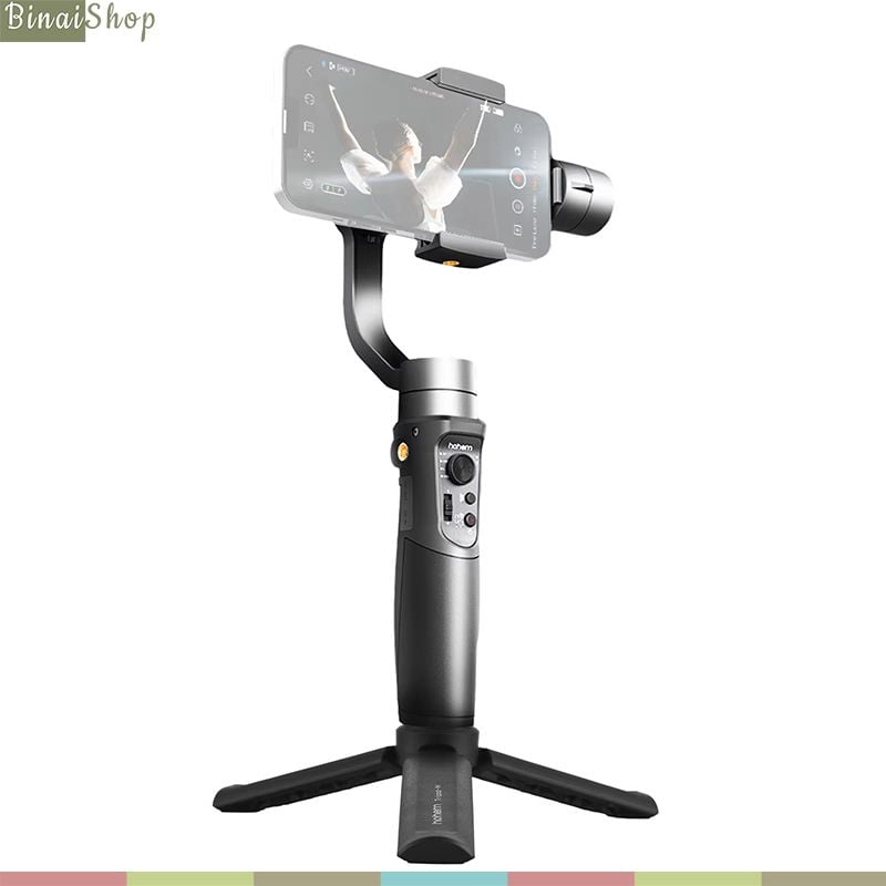 Hohem ISteady Mobile + (New Version) - Gimbal Chống Rung Dành Cho Điện Thoại, Nhận Diện Khuôn Mặt, Theo Dõi Chuyển Động, Hoạt Động 13 Giờ