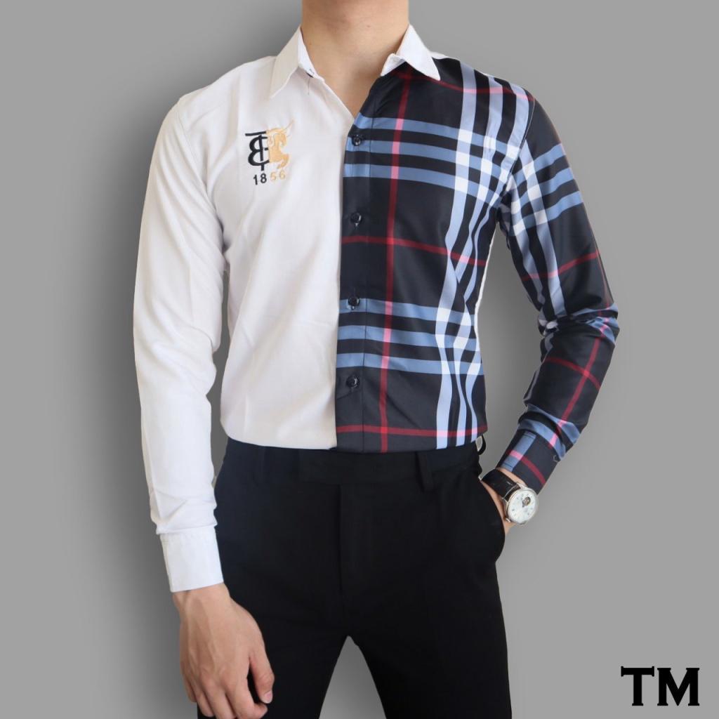ÁO SƠ MI NAM CARO THỜI TRANG LUXURY ĐẲNG CẤP NHÃN HIỆU - PHONG CÁCH NAM ,SOÁI CA HOT HIT THỜI TRANG NAM 1986