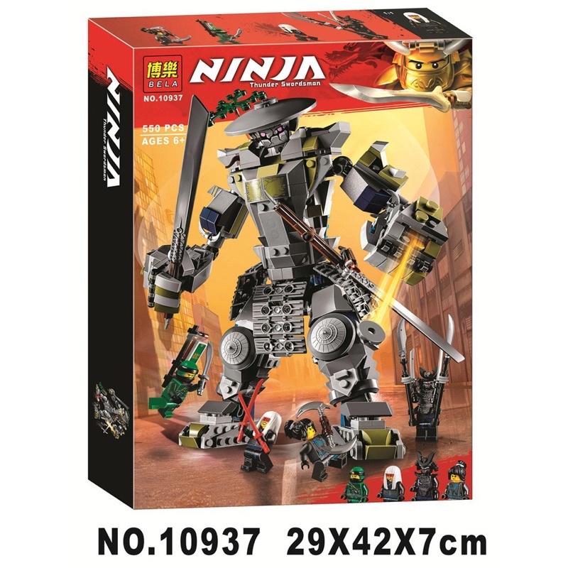 ĐỒ CHƠI LẮP RÁP NINJA CHIẾN ĐẤU QUÁI VẬT 10937