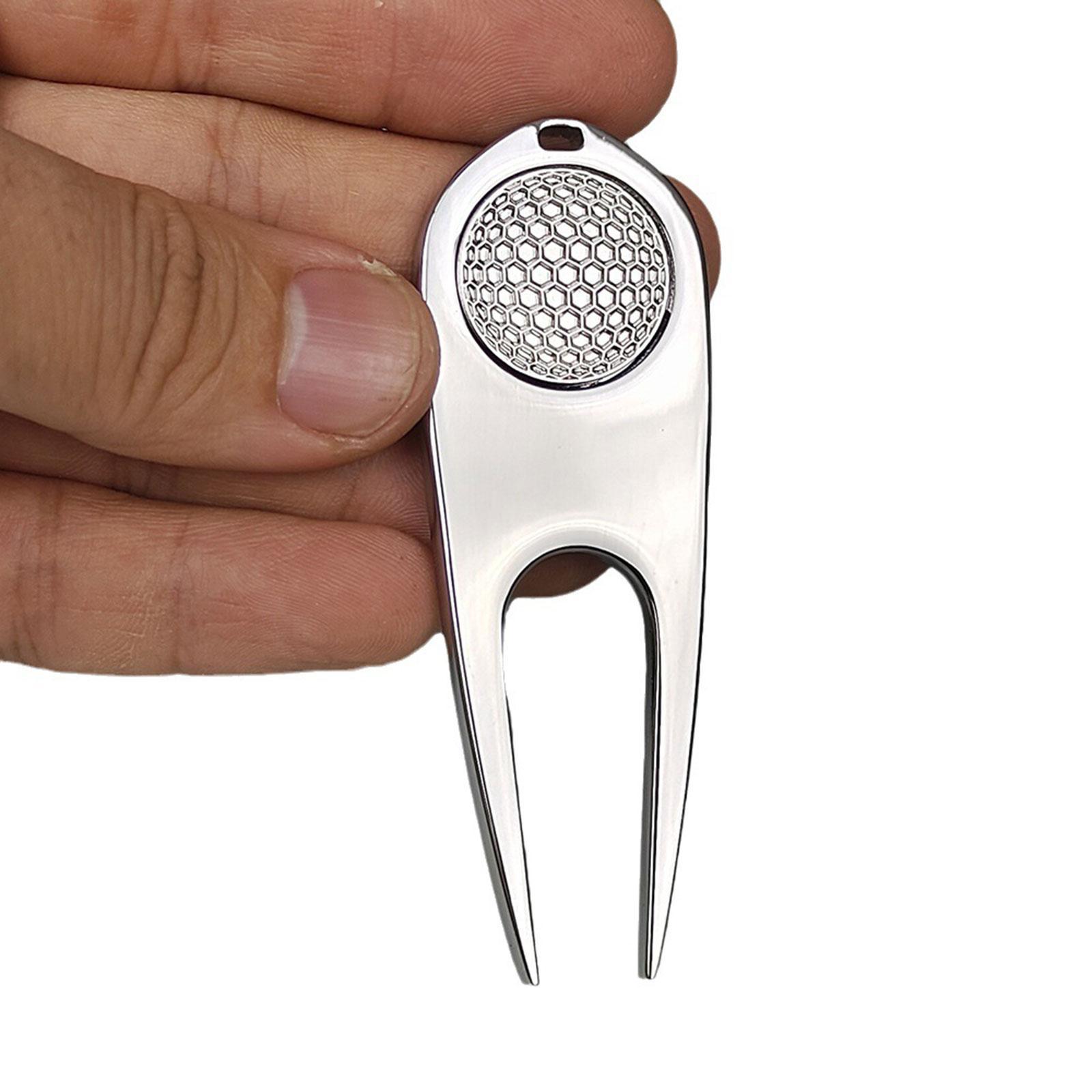 Golf Repair Tool Marker Golf Fork for Training Birthday Gifts Exercise