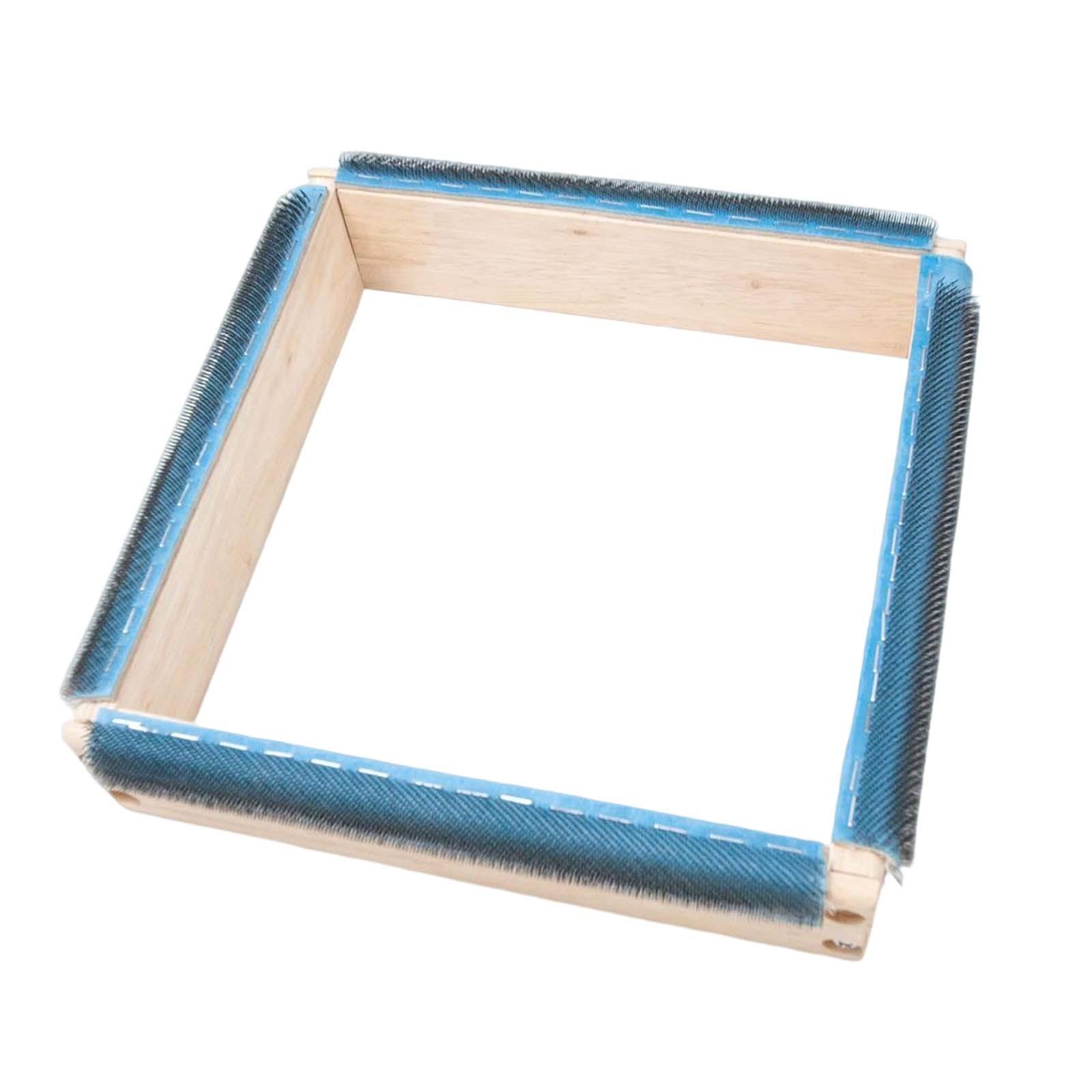 Practical Embroidery Frame Detachable Sewing Tools Wood DIY Durable Craft Cross Stitch Hoop Rug Hooking Frame for Cross Stitch