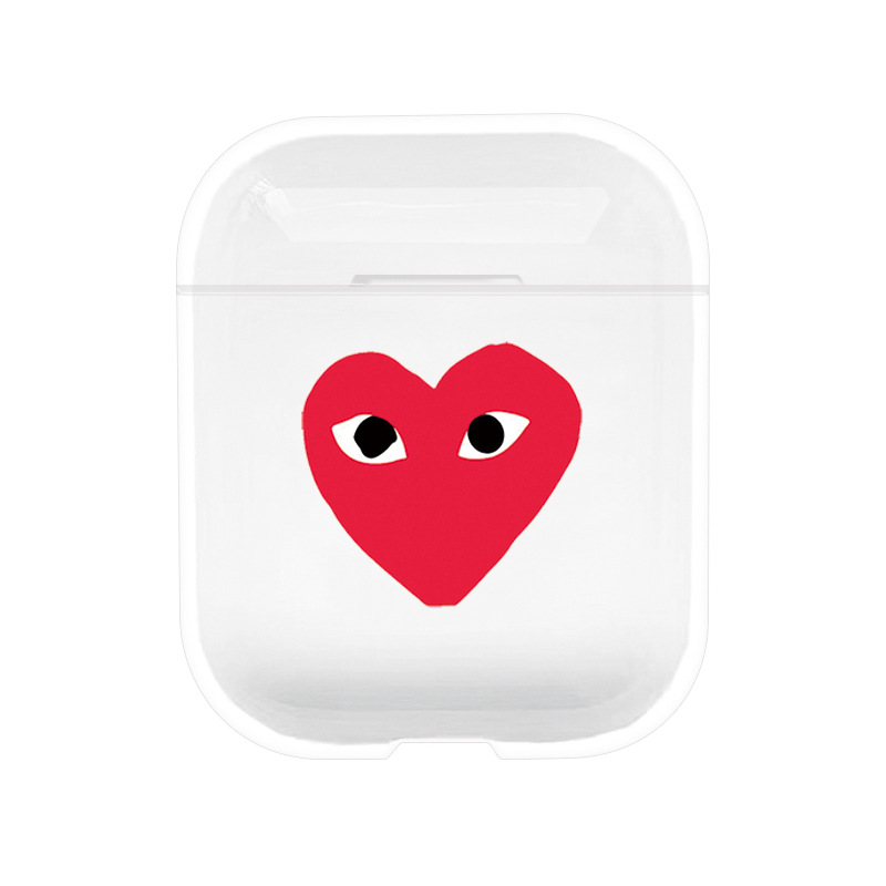 Ốp trong suốt cứng Cartoon cho Airpods