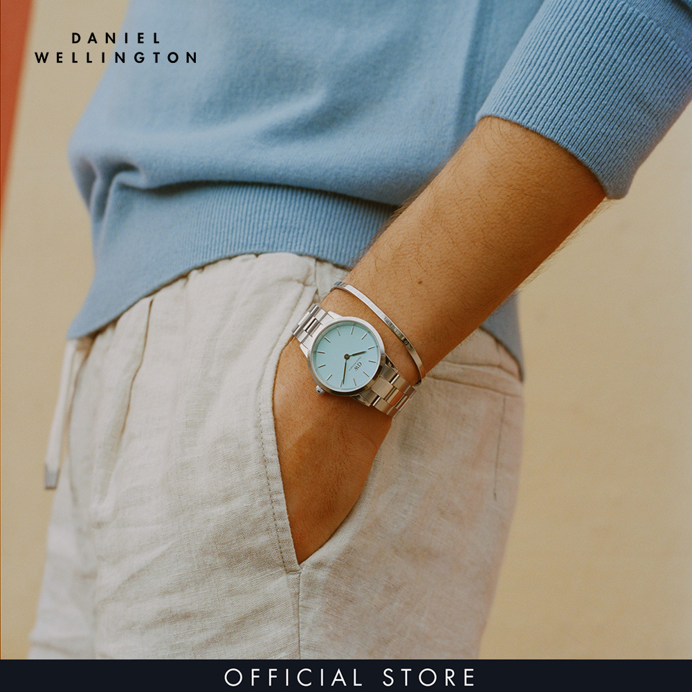 Đồng hồ Nữ Daniel Wellington dây Kim loại - Iconic Link Pastel 32mm DW00100541