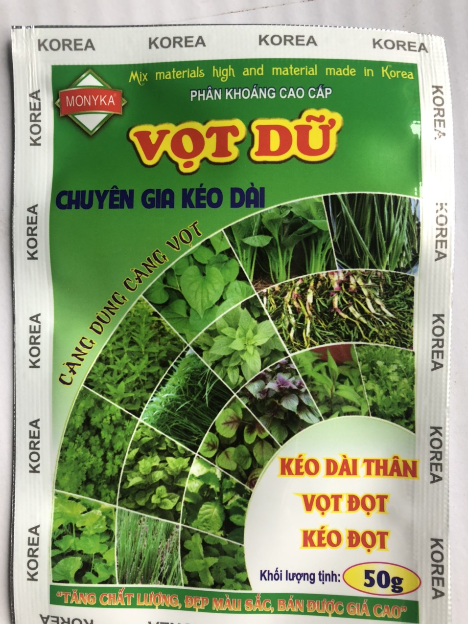 10 GÓI PHÂN BÓN KÉO DÀI THÂN , VỌT THÂN , ĐÂM CHỒI