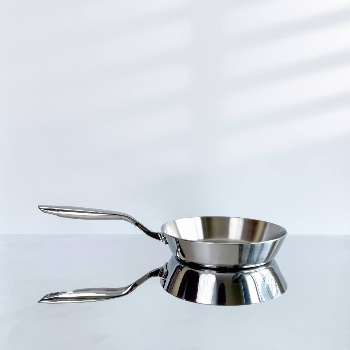 Chảo chiên rán inox 316 nguyên khối Hàn Quốc CIC68 size 20cm/24cm/26cm chống dịnh tự thân, đáy từ