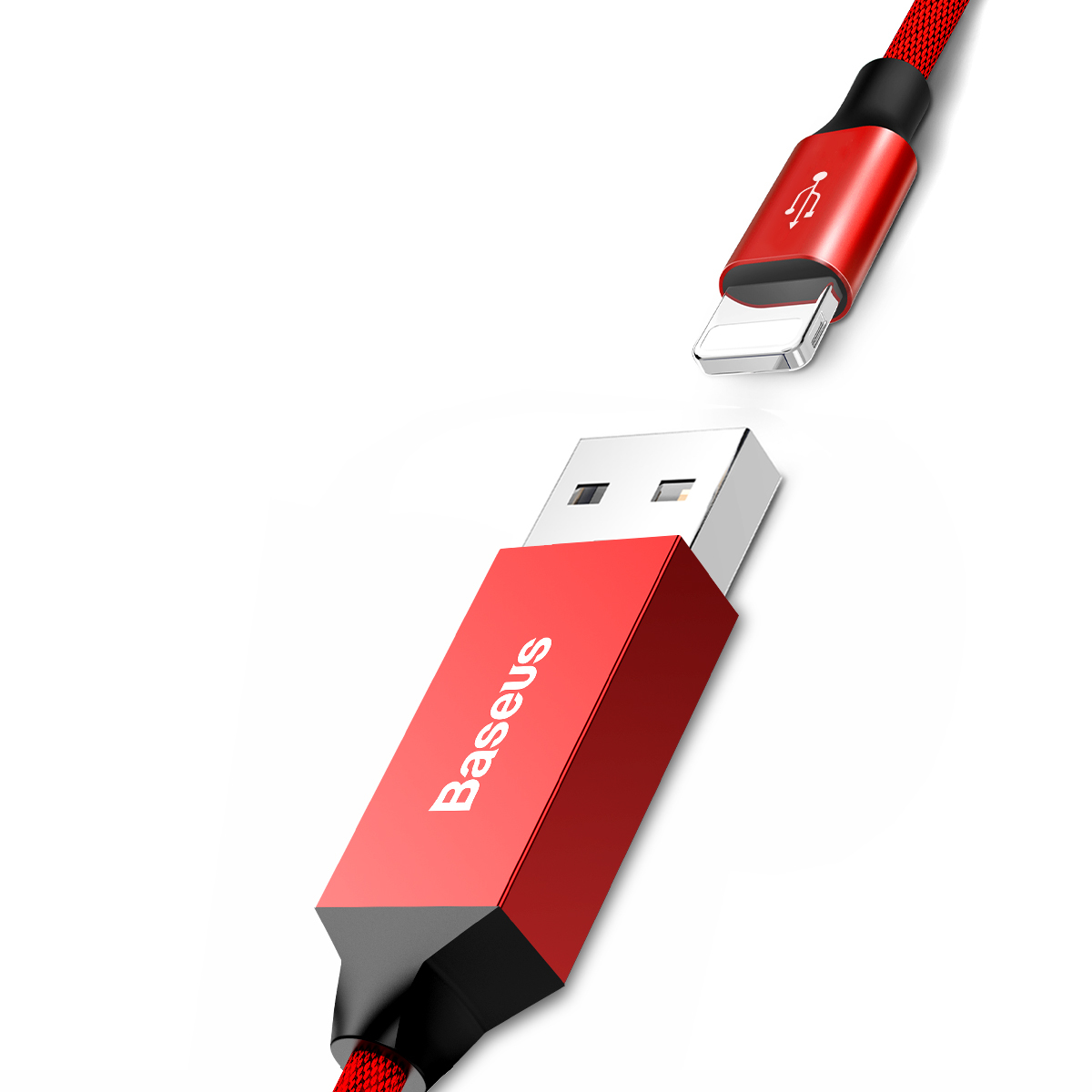 Cáp sạc nhanh, siêu dài Baseus Artistic Striped Lightning cho iPhone/ iPad ( 5 met, 2.4A,Fast Charging Cable) - Hàng chính hãng