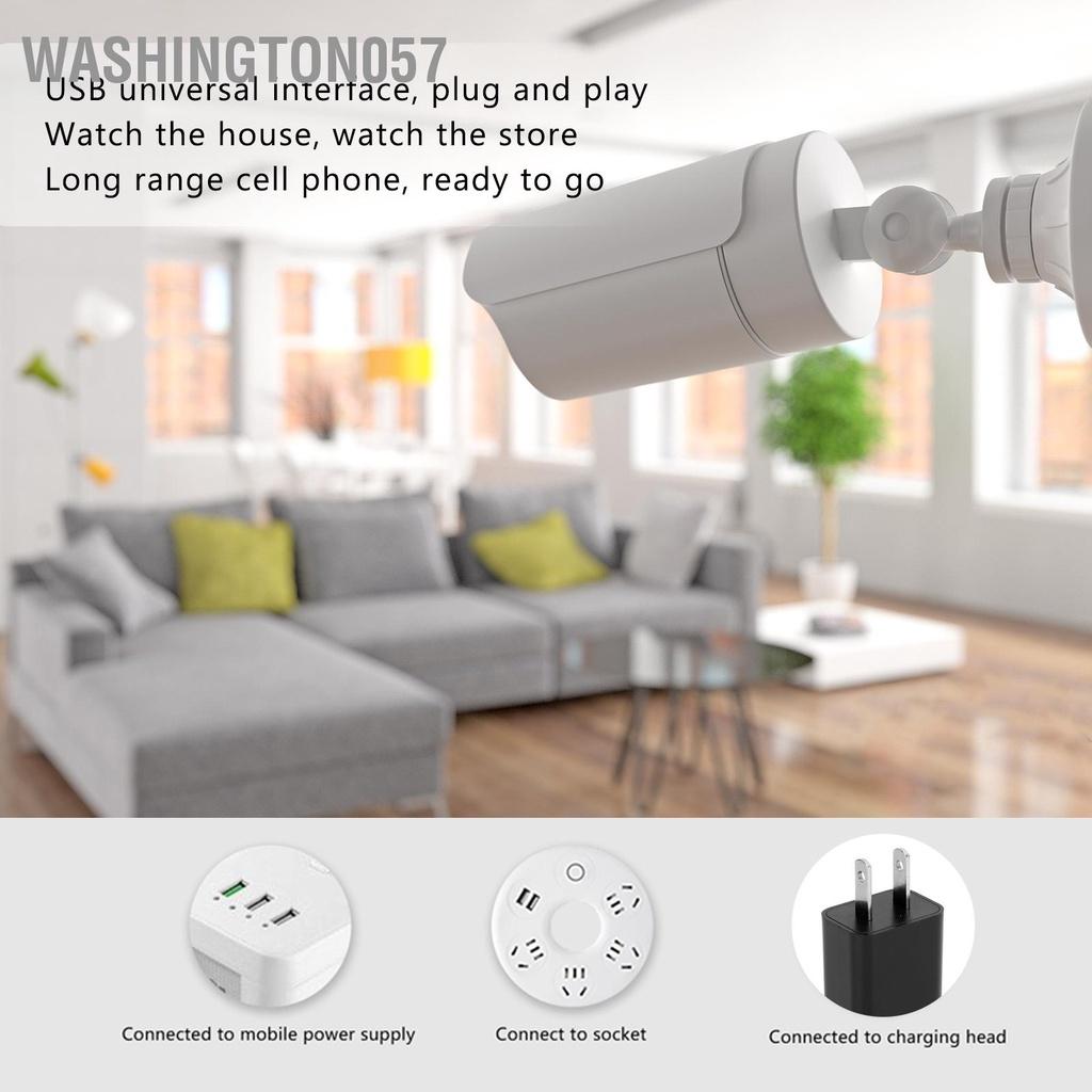 Washington057 Camera mini đa năng 1080P HD Tầm nhìn ban đêm Wifi tại nhà giám sát an ninh US AC110‑220V