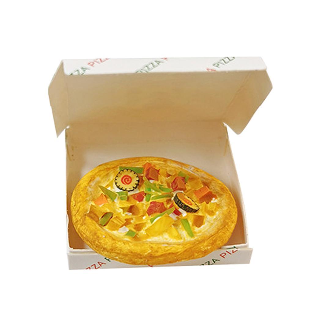 1:12 food Ornament DIY Pizza Miniature Dollhouse Decoration